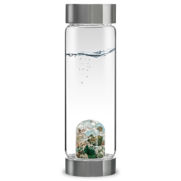Steklenička za vodo s kristali ViA - Dolgoživost