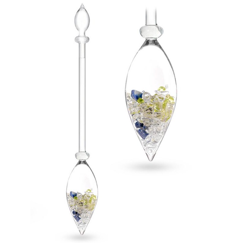 kristalna voda: peridot, lapis lazuli in kamena strela